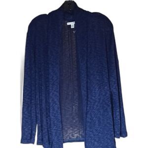 Women's Cardigan Sweater Open Front Long Sleeve M